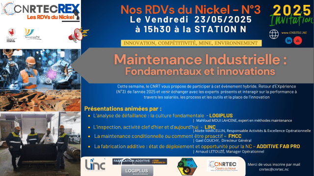 CNRTEC Invitation 23.05 RDV du NI Maintenance Industrielle