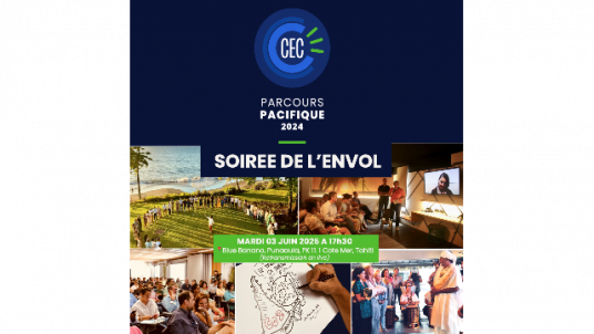  AGENCE CALEDONIENNE DE L'ENERGIE - Invitation retransmission Soirée de l'Envol CEC Pacifique